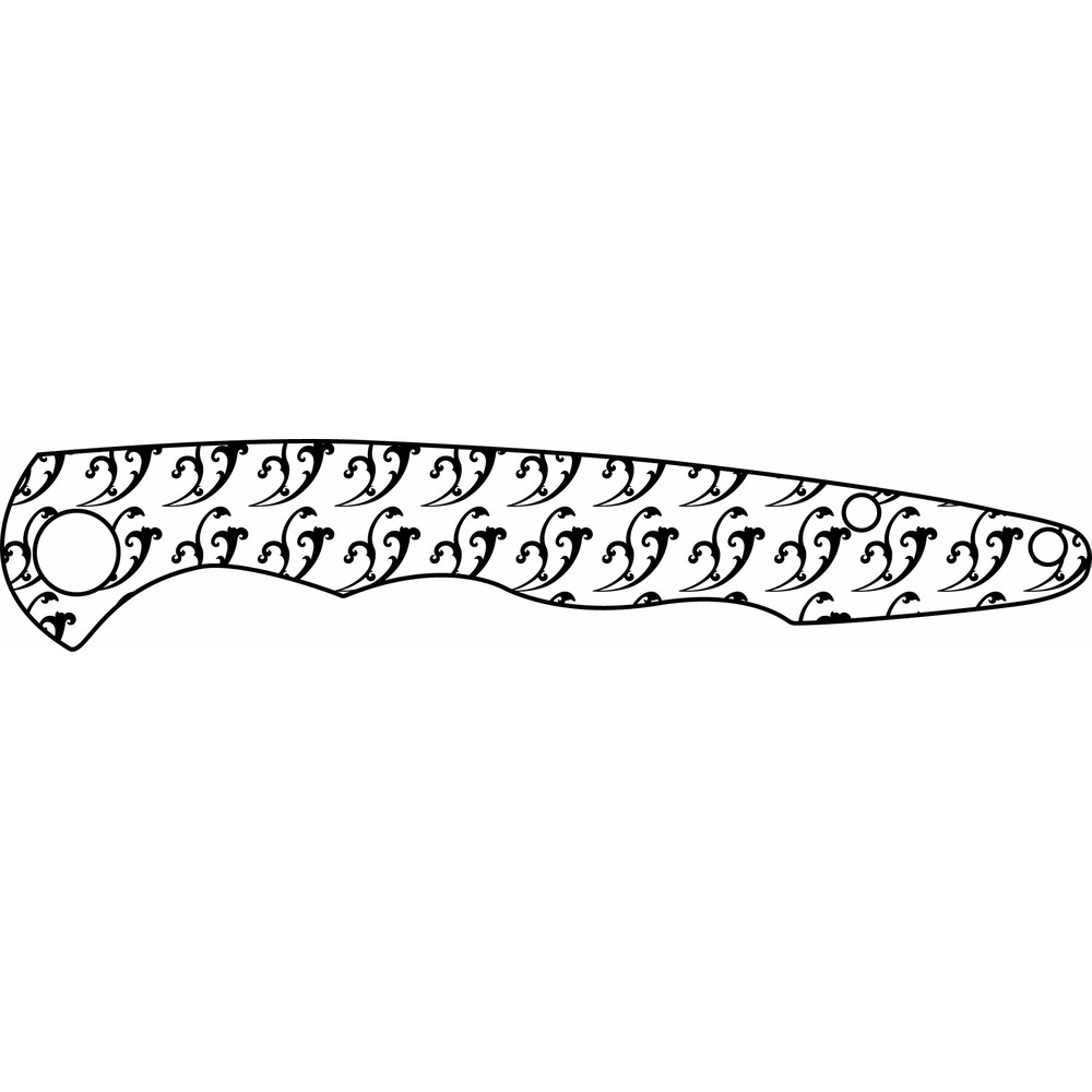 SVG for CRKT FLATOUT  FLORID DESIGN 2 Laser engraving digital FILE.jpg