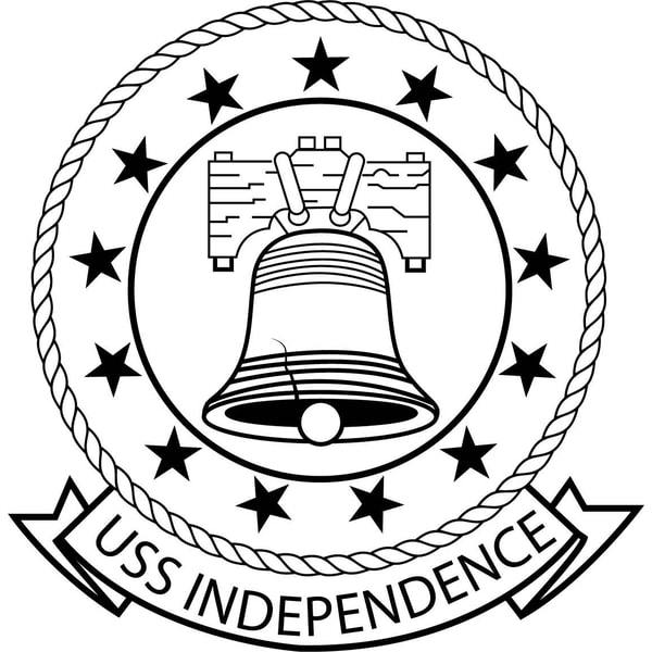 Vector Uss US NAVY USS INDEPENDENCE CV-62 AIRCRAFT CARRIER PATCH VECTOR - Inspire ...