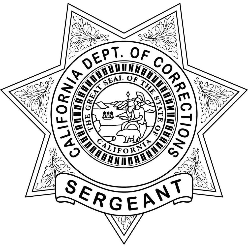 California department of corrections sergeant badge vector file.jpg
