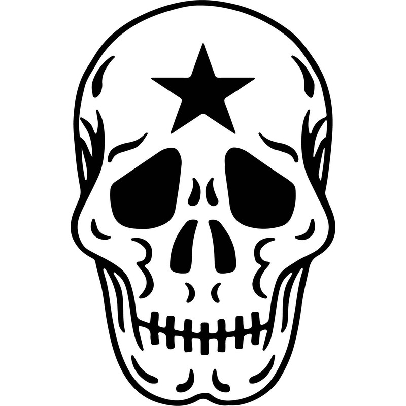 Skull With Star vector file.jpg