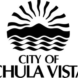 city of Chula Vista,California vector file Black white vector outline or line art file