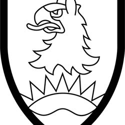 us army 221st military police brigade patch vector file black white vector outline or line art file