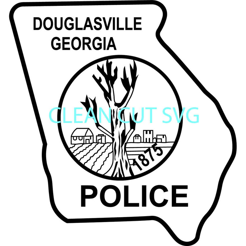 DOUGLASVILLE GEORGIA POLICE PATCH VECTOR FILE COPY.jpg