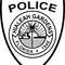 HIALEAH GARDENS FL POLICE PATCH VECTOR FILE Black White Vector Outline Or Line Art File 0