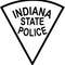 INDIANA STATE POLICE PATCH VECTOR FILE Black White Vector Outline Or Line Art File 0