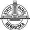 NEBRASKA STATE PATROL PATCH VECTOR FILE Black White Vector Outline Or Line Art File 0