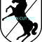 US Army 11th Armored Cavalry Regiment Patch Vector File Black White Vector Outline Or Line Art File 0
