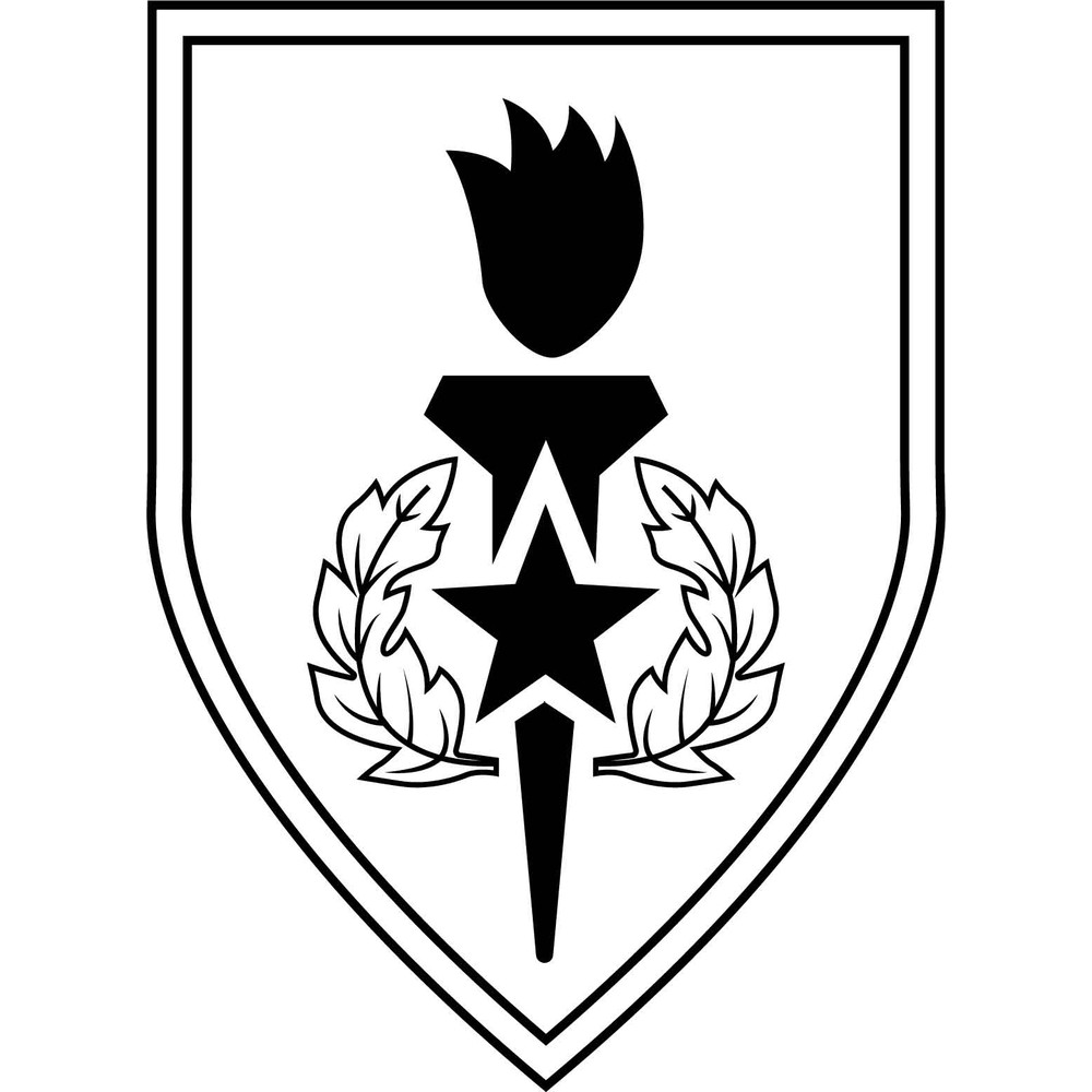 Us Army Sergenats Major Academy Patch Vector File Black White Vector Outline Or Line Art File 0