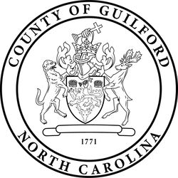 guilford county seal vector file black white vector outline or line art file