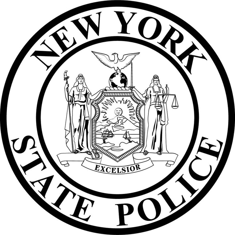New York State Police Seal Vector File Black White Vector Outline Or Line Art File 0