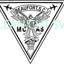 beaufort,s.c. mc as patch vector file vinyl cutting, digital cutting machine file