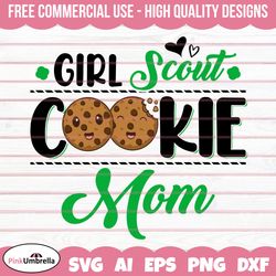 Girls Scout Cookie Mom Svg, Cookie Dealer Girl Scout Svg, Girl Scout Cookie Dealer Svg, Cookie Dealer Svg,