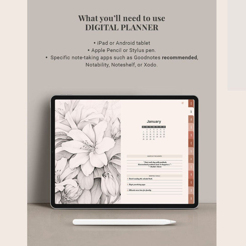2024 Digital Gratitude Journal, 2024 dated reflection gratitude planner, daily pages, 5 minute journal, ipad goodnotes (6).jpg