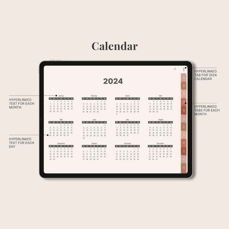 2024 Digital Gratitude Journal, 2024 dated reflection gratitude planner, daily pages, 5 minute journal, ipad goodnotes (7).jpg