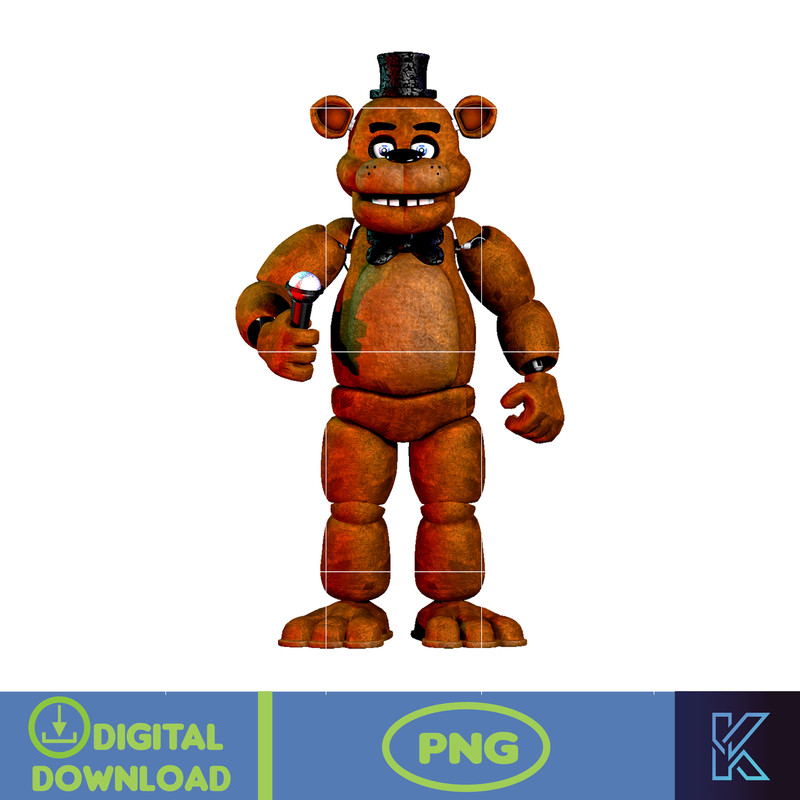 Five Nights at Freddy svg Png Design, Birthday Shirt, Birthday Party Supplies, Invitation, Cake Topper, Tumbler Wrap, Digital File (32).jpg