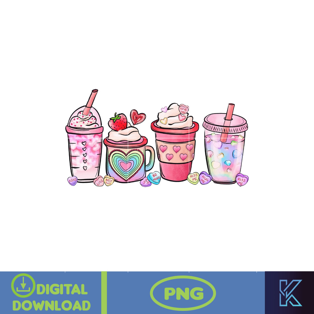 Valentine Coffee Png, Valentine Coffee Png, Valentine Drinks Png, Latte Drink Png, XOXO Png, Coffee Lover, Valentine Digital Dow (8).jpg
