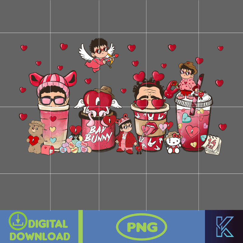 Bad Bunny Valentines Day Png, Benito Png, Un Valentina Sin Ti, Bad Bunny Png, Cricut Png, Valentine's Day Png (28).jpg