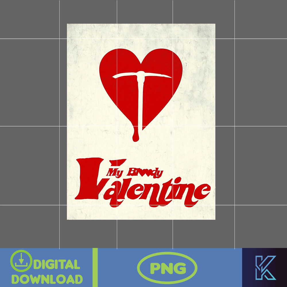 Horror Valentine Png, Valentine Killer Story Png, Be My Valentine Png, Be Mine Character Movie Png, Digital File (3).jpg