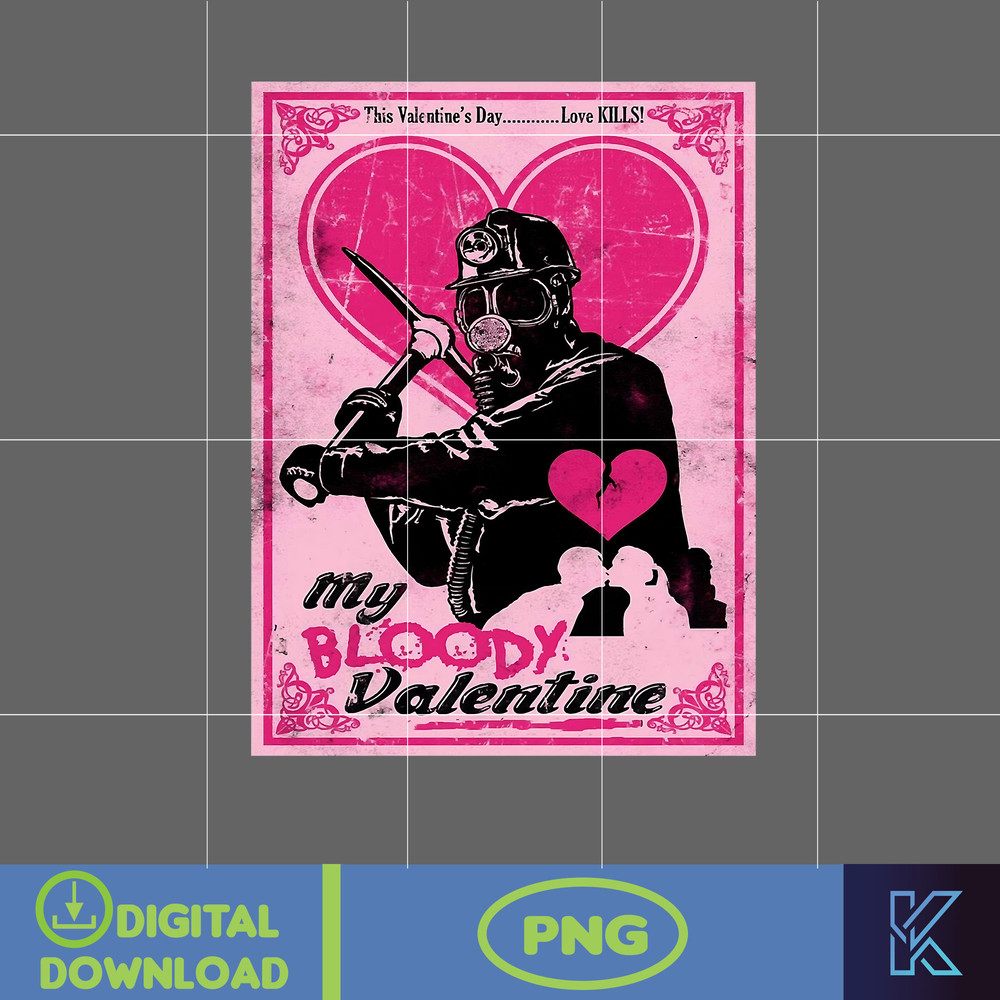 Horror Valentine Png, Valentine Killer Story Png, Be My Valentine Png, Be Mine Character Movie Png, Digital File (7).jpg