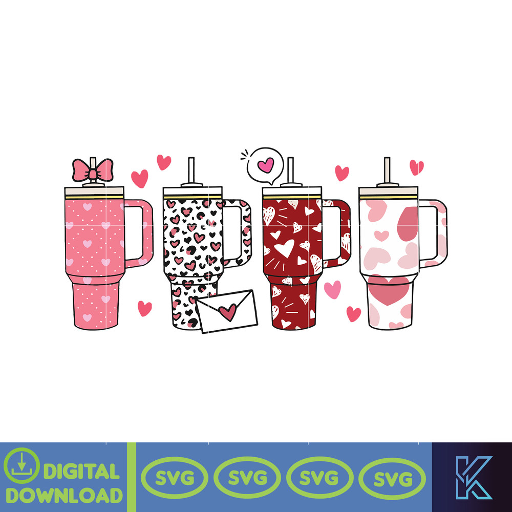 Retro Obsessive Cup Disorder Valentine's Day Svg, Valentines Candy Heart Tumbler Inspired Svg, Retro Valentines Svg, Sublimation Design Love.jpg