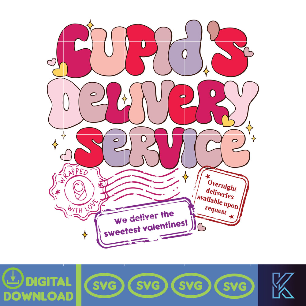 Cupid's Delivery Service Svg, Labor And Delivery Nurse Valentine Svg, Valentine LD Nurse Gift, NICU OB Nurse Valentine Gift.jpg
