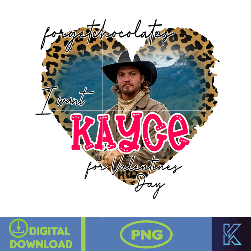 Yellowstone Valentines Sublimation Design, Western Valentine Png, Valentine's Day Png, Instant Dowload (15).jpg