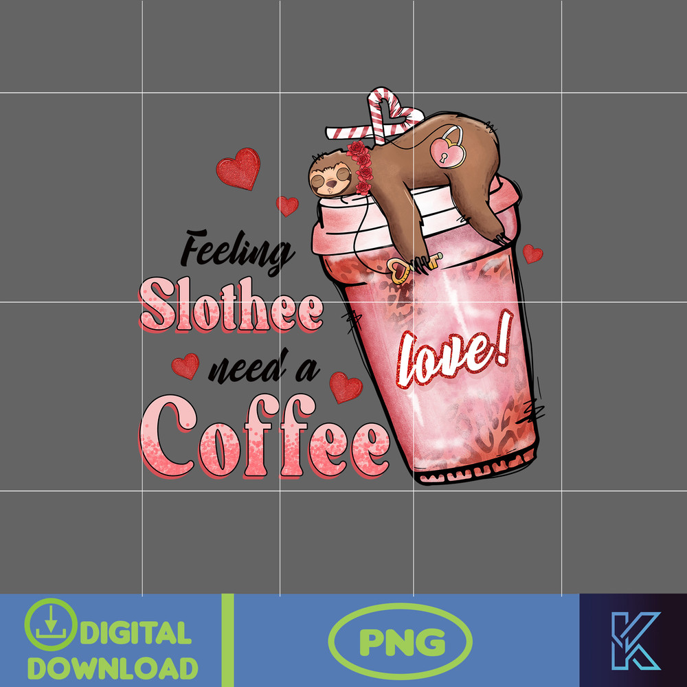 Valentine Coffee Png, Valentine Coffee Png, Valentine Drinks Png, Latte Drink Png, XOXO Png, Coffee Lover, Valentine Sublimation (16).jpg