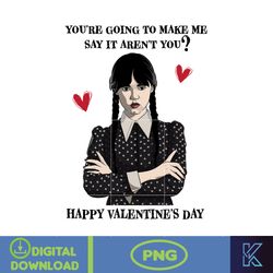 valentine wed addams png, valentine movies png, valentine wednes png, nevermore academy png (3)