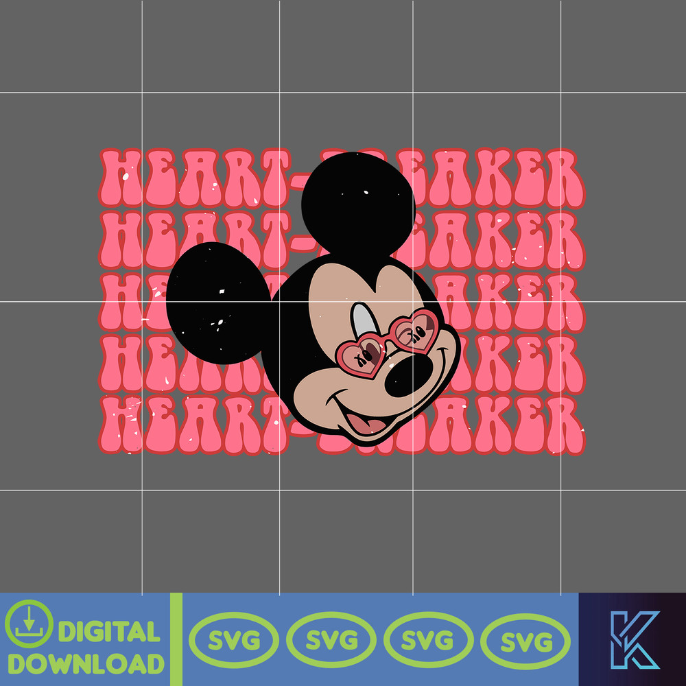 Designs Cartoon Valentine Svg, Be My Valentine Svg, Mouse And Friend Character Movie Svg (45).jpg