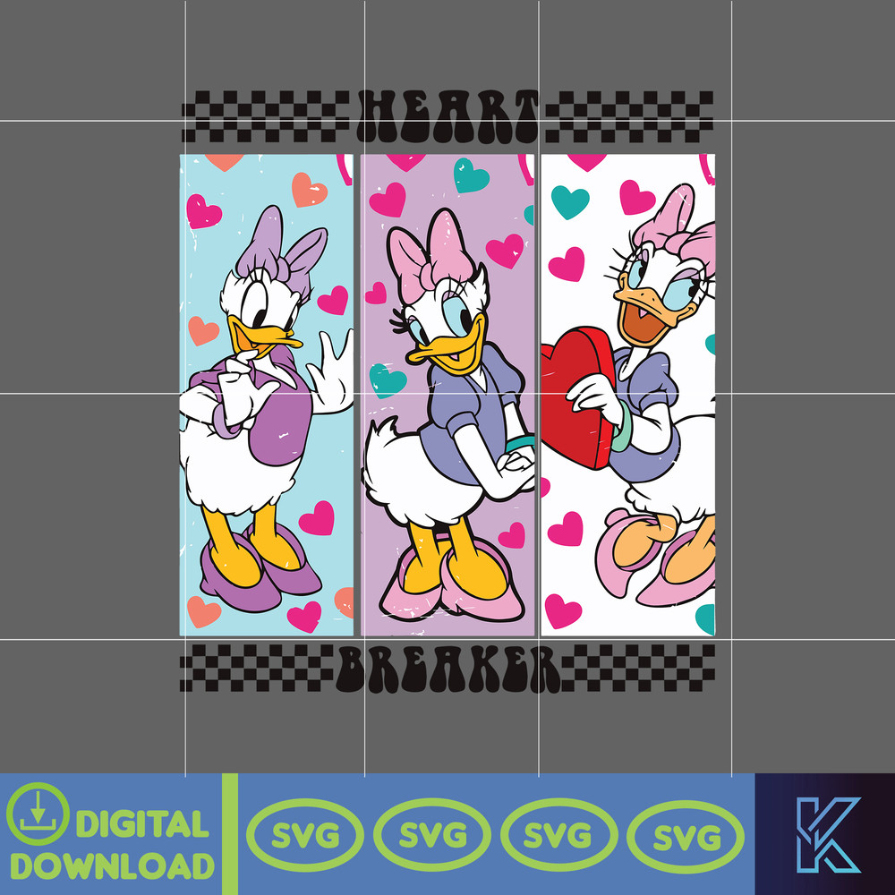 Designs Cartoon Valentine Svg, Be My Valentine Svg, Mouse And Friend Character Movie Svg (9).jpg