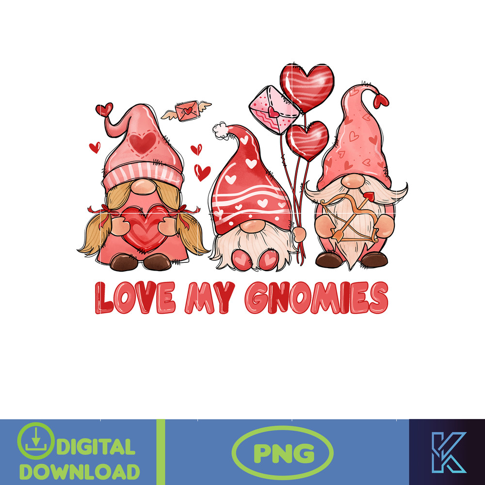 Valentines Day Gnomes Png Sublimation Design, Valentine's Day Gnome Png, Valentines Day Png, Gnome with Heart Png, Love Gnomes Png (14).jpg