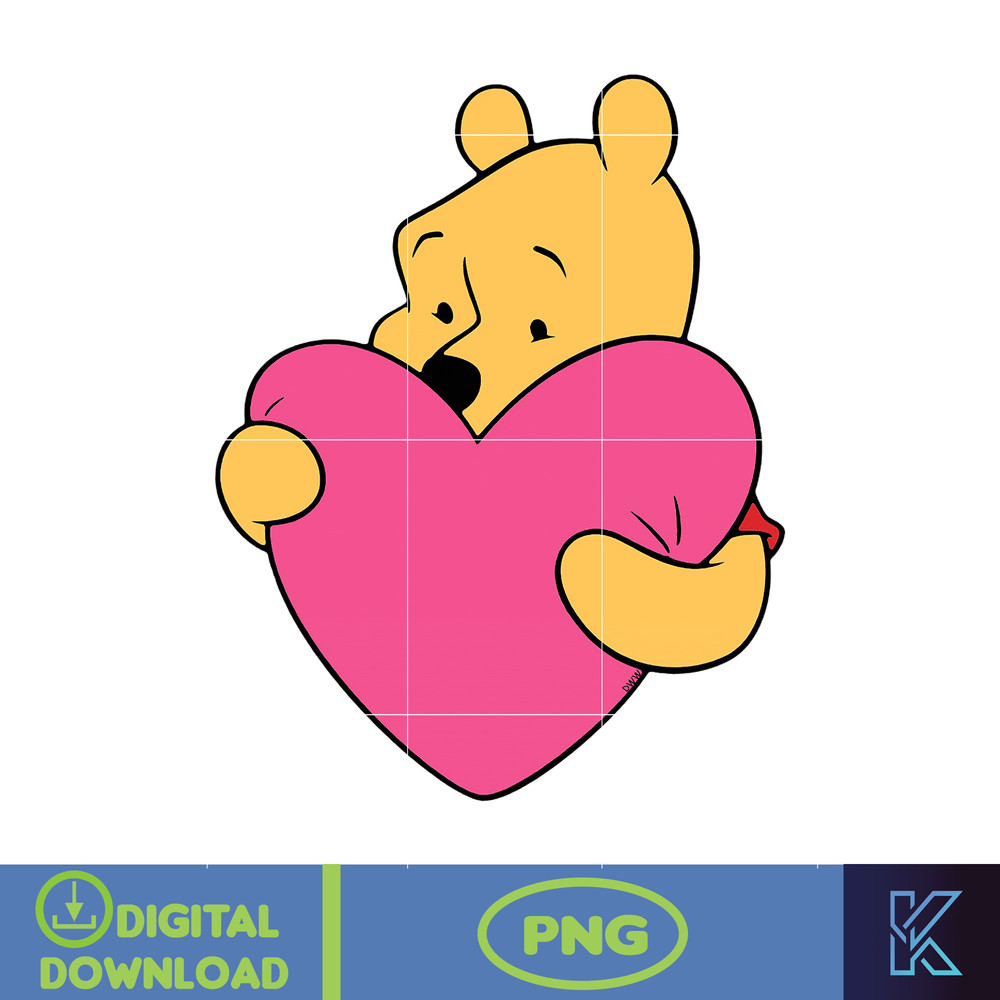 Winnie the Pooh Valentine's Day Png, Winnie the Pooh Png, Baby Pooh Png, Baby Eeyore Png, Winnie the Pooh Clipart,Tigger Png (16).jpg