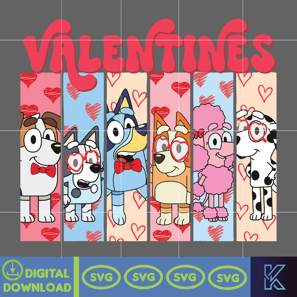 Happy Valentine Cartoon Svg, Valentine Dog Cartoon Svg, Valentine Movie Svg, Happy Valentine's Day Svg, Valentine Dog Svg.jpg