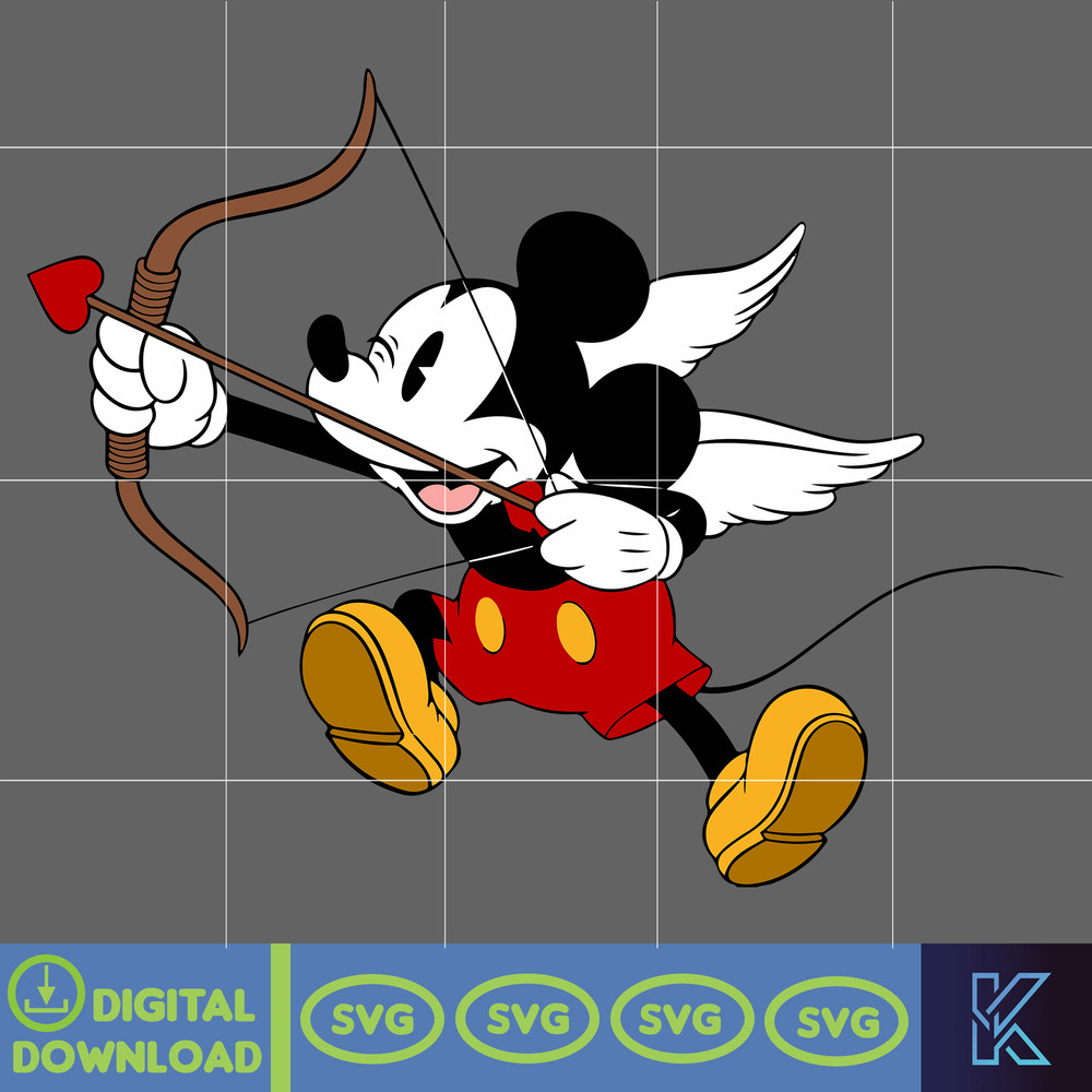Valentines Day cartoon Svg, Cartoon Valentines Day Svg, Valentines Day Svg for sublimation, Mouse Svg (2).jpg