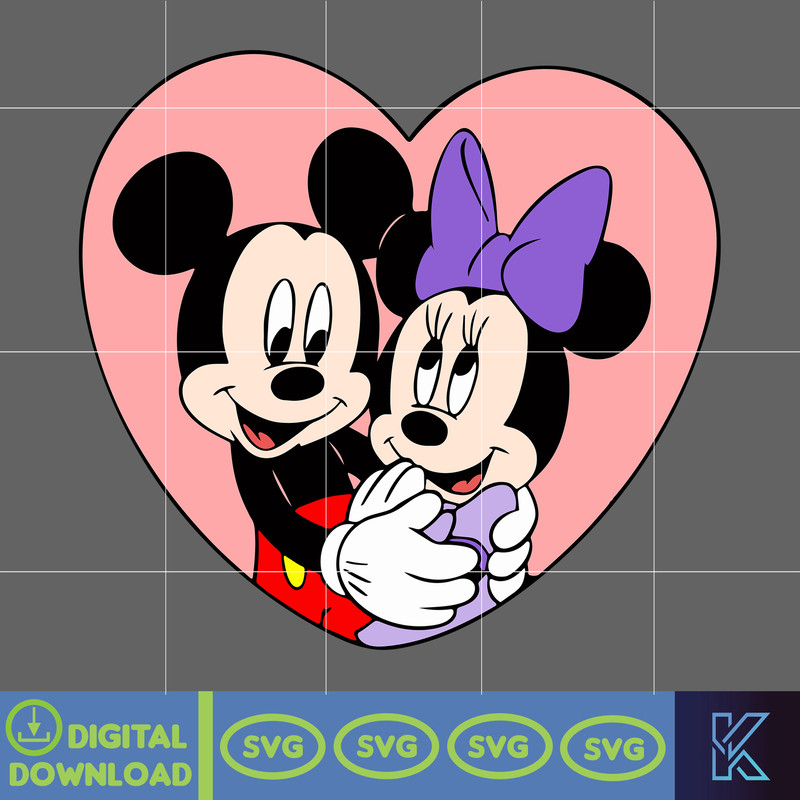 Valentines Day cartoon Svg, Cartoon Valentines Day Svg, Valentines Day Svg for sublimation, Mouse Svg (5).jpg