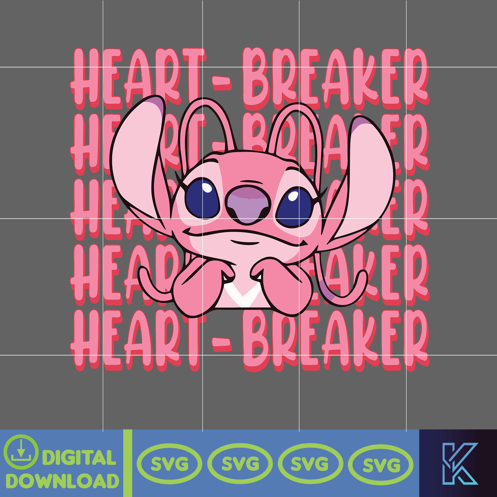 Stitch Valentine Svg, Valentine Character Svg, Valentine Movie Cartoon Svg, Happy Valentine Day Svg, Digital Download (22).jpg