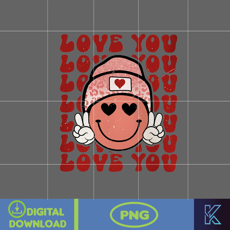 Smile Face Png, Pink Smile Face Png, Smile Face Sublimation, Distressed Png Design, Shirt Sublimation Design, Valentine's Day Png (9).jpg