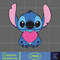 Stitcth Valentine Png, Stitch Png, Cartoon Png, Blue Alien, Valentine Png, Instant Download (1).jpg