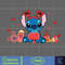 Stitcth Valentine Png, Stitch Png, Cartoon Png, Blue Alien, Valentine Png, Instant Download (8).jpg