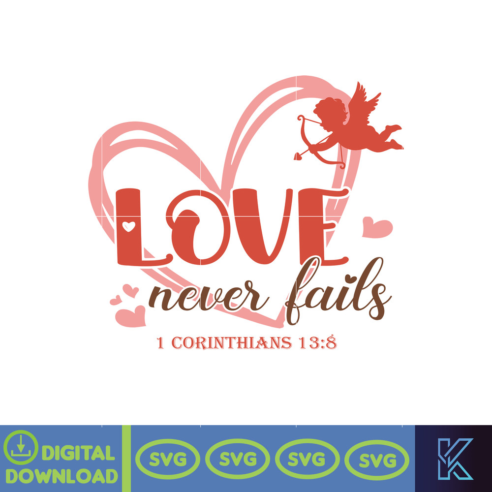 Valentine's Day Sign Svg, Wood Round Signs, Valentine's Day Door Hanger Svg, Laser Cut file, Glowforge Ready Files (10).jpg