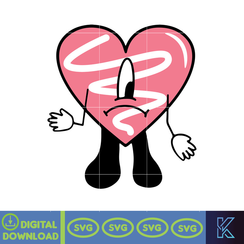 Bad Bunny Valentines Day Svg, Benito Svg, Un Valentina Sin Ti, Bad Bunny Svg, Cricut Svg, Valentine's Day (1).jpg