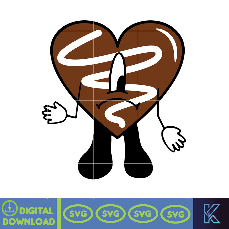 Bad Bunny Valentines Day Svg, Benito Svg, Un Valentina Sin Ti, Bad Bunny Svg, Cricut Svg, Valentine's Day (12).jpg