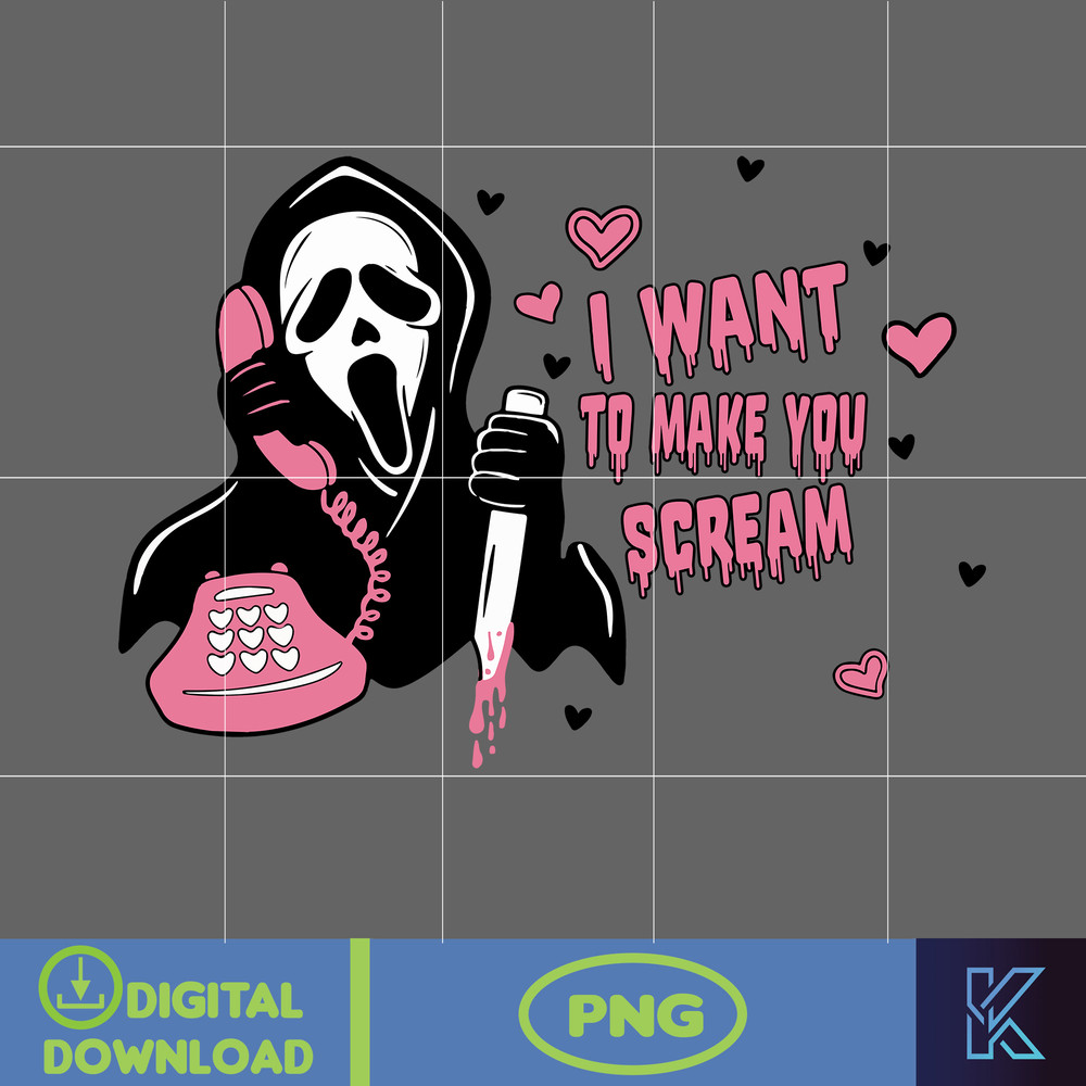 Ghostface Horror Valentine PNG, Valentine's Day Horror Character, Horror Valentine Png, Valentine's Day Png (6).jpg