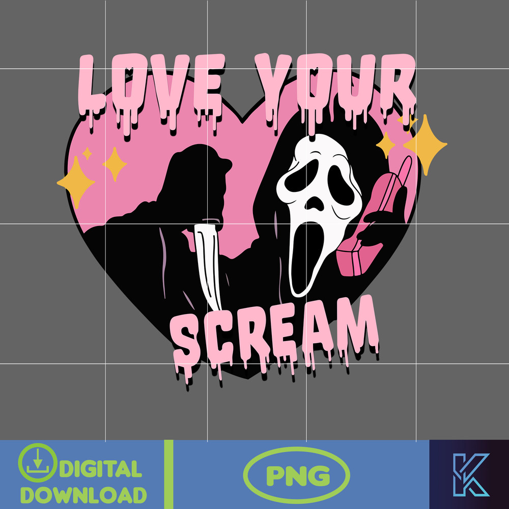 Ghostface Horror Valentine PNG, Valentine's Day Horror Character, Horror Valentine Png, Valentine's Day Png (8).jpg