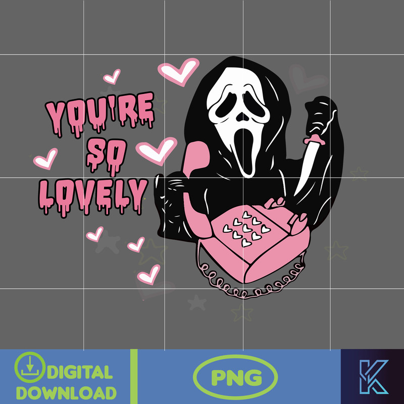 Ghostface Horror Valentine PNG, Valentine's Day Horror Character, Horror Valentine Png, Valentine's Day Png (9).jpg