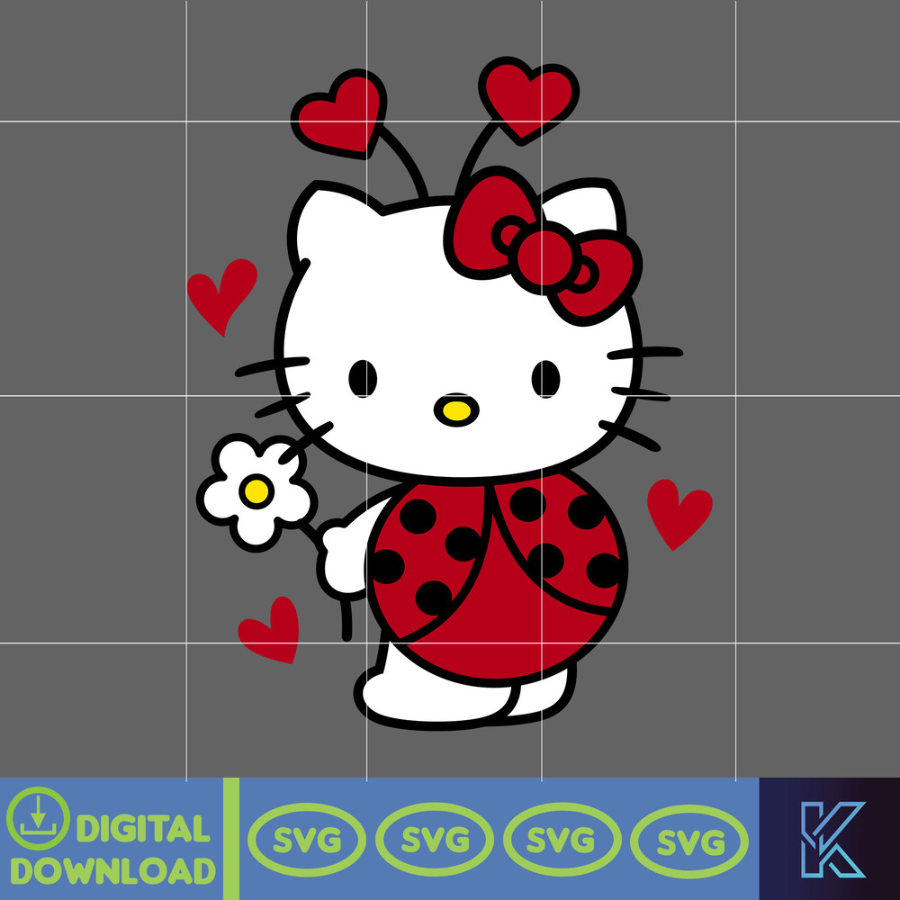 Hello Cats Valentine Svg, Valentines Day Kitty Svg Svg, Kawaii Kitty Svg, Valentines Day Svg (8).jpg