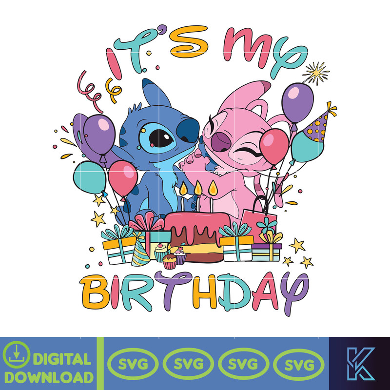 It's My Birthday Svg, Happy Birthday Svg, Family Vacation Svg, Magical Kingdom, Svg Files For Sublimation, Only Svg.jpg