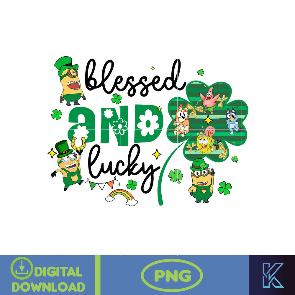 Cartoon Patricks Day, Happy St Patrick's Day Png, Cartoon St Patrick's Day, Saint Patrick's Day, Feeling Lucky, Mouse and Friend (2).jpg