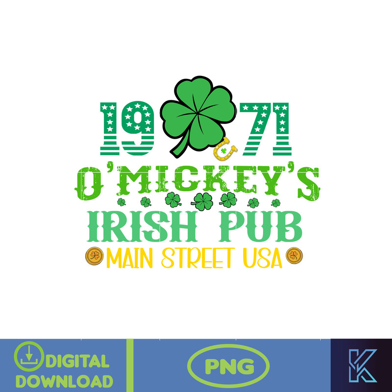 Cartoon Patricks Day, Happy St Patrick's Day Png, Cartoon St Patrick's Day, Saint Patrick's Day, Feeling Lucky, Mouse and Friend (29).jpg