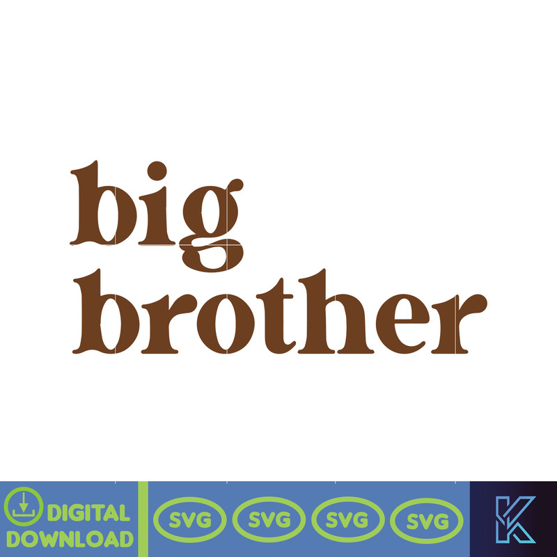 Big Brother Toddler Svg, Cute Retro Kids Pullover, Natural Big Brother Gift, Pregnancy Announcement Crew Neck.jpg